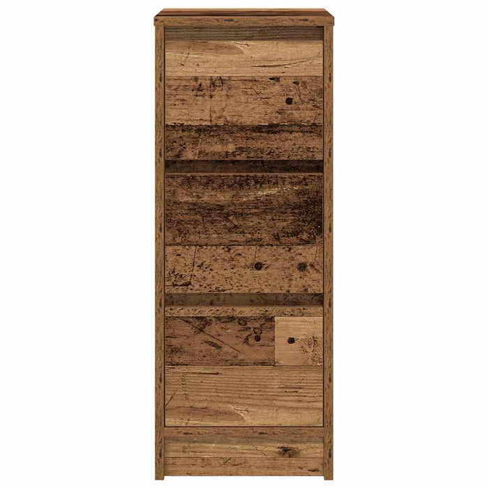 Bufetă Lemn vechi 29,5x34x76 cm Lemn prelucrat - WALTI WALTI