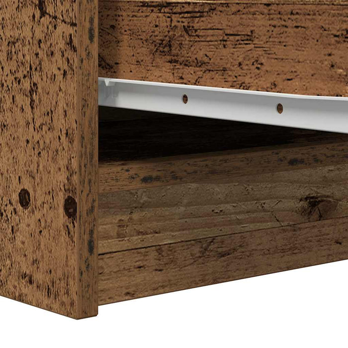Bufetă Lemn vechi 29,5x34x76 cm Lemn prelucrat - WALTI WALTI