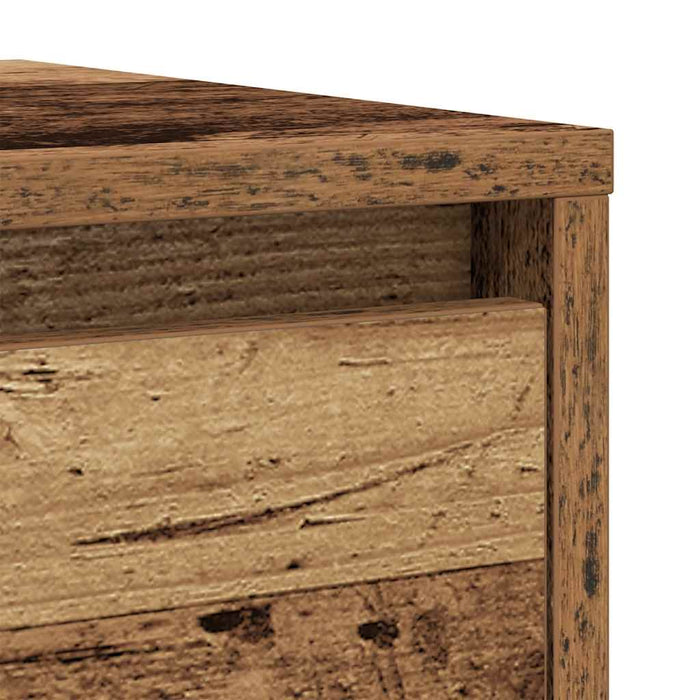 Bufetă Lemn vechi 29,5x34x76 cm Lemn prelucrat - WALTI WALTI