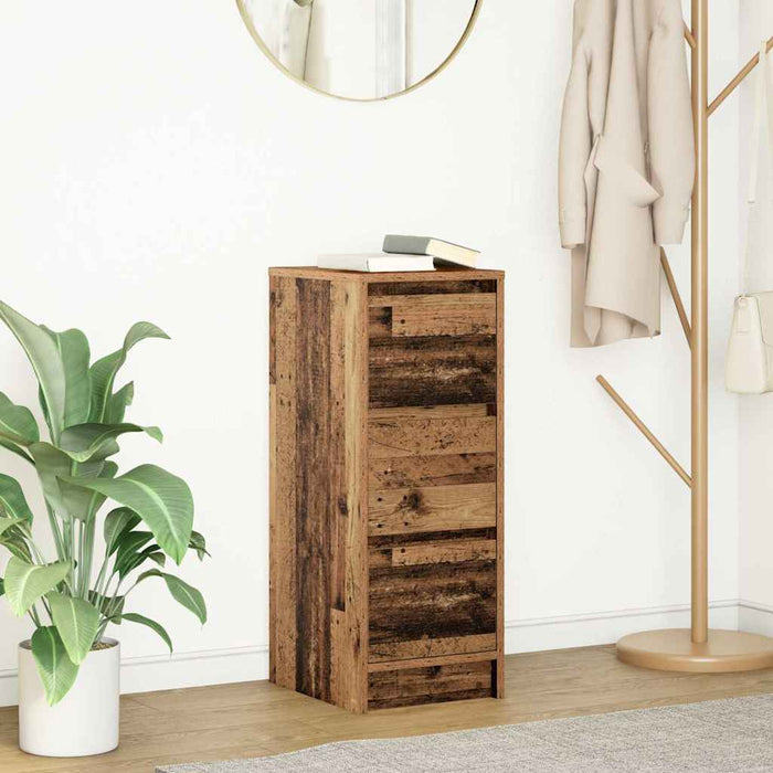 Bufetă Lemn vechi 29,5x34x76 cm Lemn prelucrat - WALTI WALTI
