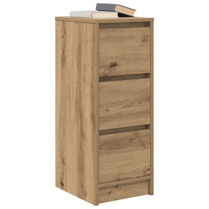 Bufetă Stejar Artisan 29,5x34x76 cm Lemn prelucrat - WALTI WALTI