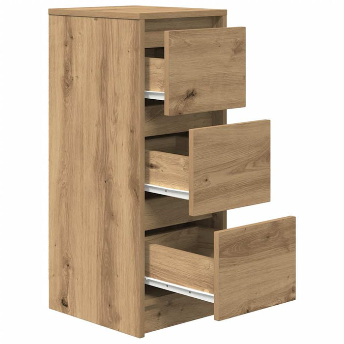 Bufetă Stejar Artisan 29,5x34x76 cm Lemn prelucrat - WALTI WALTI