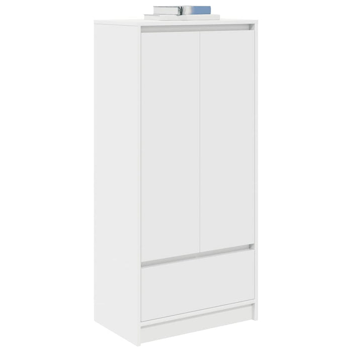 Dulap cu sertar alb 55,5x34x119,5 cm lemn de prelucrare - WALTI WALTI