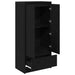 Dulap cu sertar stejar negru 55,5x34x119,5 cm lemn prelucrat - WALTI WALTI