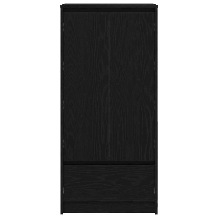 Dulap cu sertar stejar negru 55,5x34x119,5 cm lemn prelucrat - WALTI WALTI