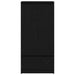 Dulap cu sertar stejar negru 55,5x34x119,5 cm lemn prelucrat - WALTI WALTI