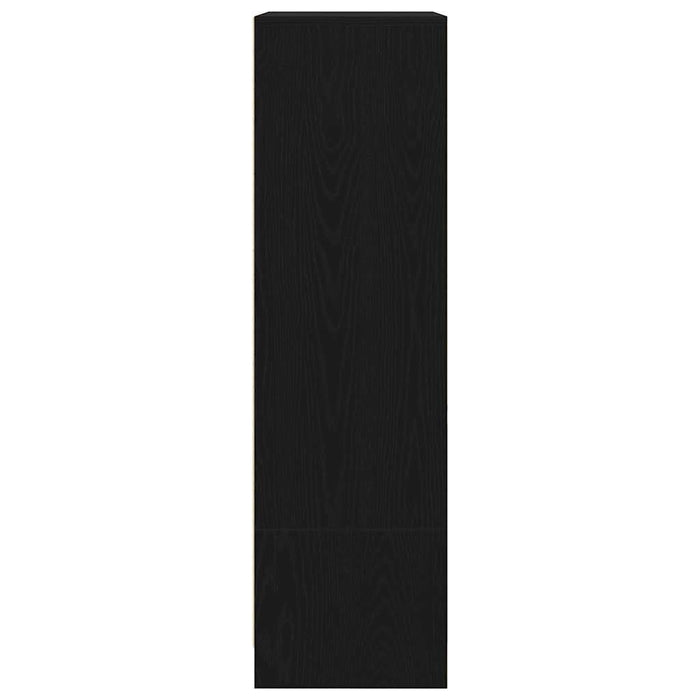 Dulap cu sertar stejar negru 55,5x34x119,5 cm lemn prelucrat - WALTI WALTI
