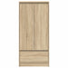 Dulap cu sertar Stejar Sonoma 55,5x34x119,5 cm Lemn prelucrat - WALTI WALTI