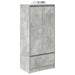 Dulap cu sertar Beton Gri 55,5x34x119,5 cm Lemn prelucrat - WALTI WALTI