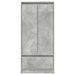 Dulap cu sertar Beton Gri 55,5x34x119,5 cm Lemn prelucrat - WALTI WALTI