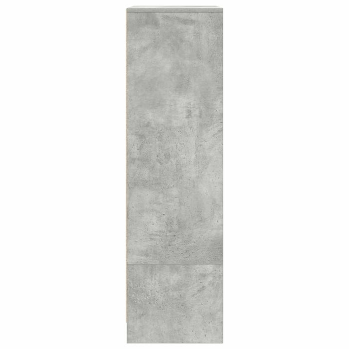 Dulap cu sertar Beton Gri 55,5x34x119,5 cm Lemn prelucrat - WALTI WALTI