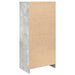 Dulap cu sertar Beton Gri 55,5x34x119,5 cm Lemn prelucrat - WALTI WALTI