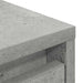 Dulap cu sertar Beton Gri 55,5x34x119,5 cm Lemn prelucrat - WALTI WALTI