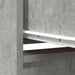 Dulap cu sertar Beton Gri 55,5x34x119,5 cm Lemn prelucrat - WALTI WALTI