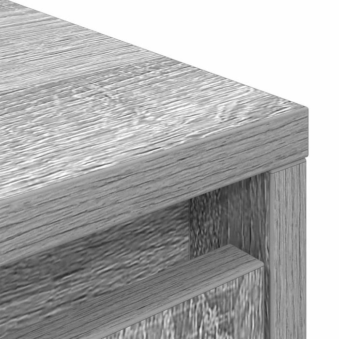 Dulap cu sertar Gri Sonoma 55,5x34x119,5 cm Lemn prelucrat - WALTI WALTI
