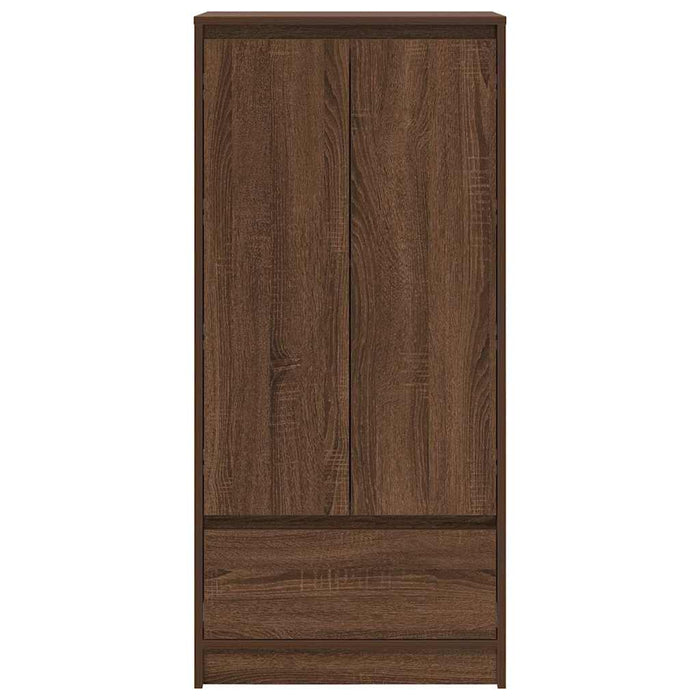 Dulap cu sertar stejar maro 55,5x34x119,5 cm Lemn prelucrat WALTI