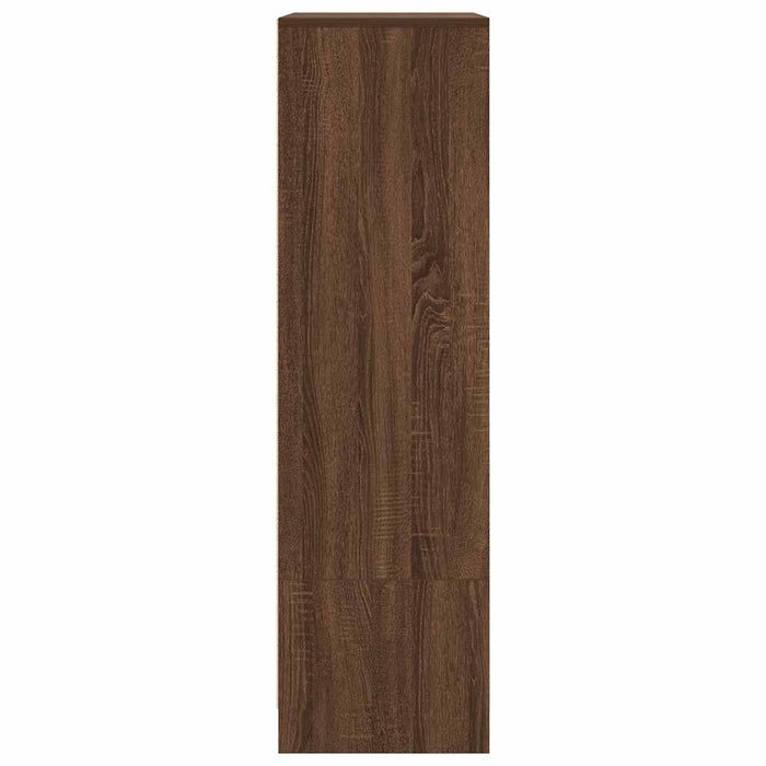 Dulap cu sertar stejar maro 55,5x34x119,5 cm Lemn prelucrat WALTI