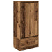 Dulap cu sertar Lemn vechi 55,5x34x119,5 cm Lemn prelucrat - WALTI WALTI