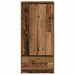 Dulap cu sertar Lemn vechi 55,5x34x119,5 cm Lemn prelucrat - WALTI WALTI