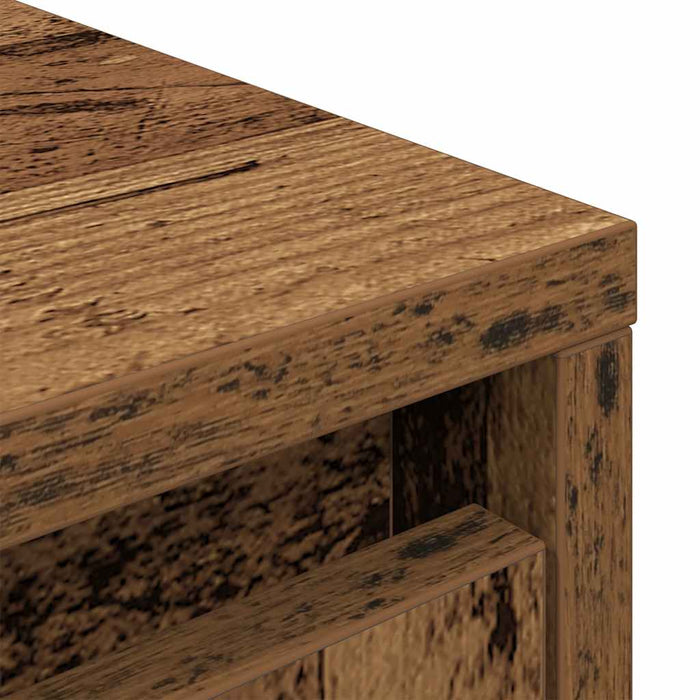 Dulap cu sertar Lemn vechi 55,5x34x119,5 cm Lemn prelucrat - WALTI WALTI