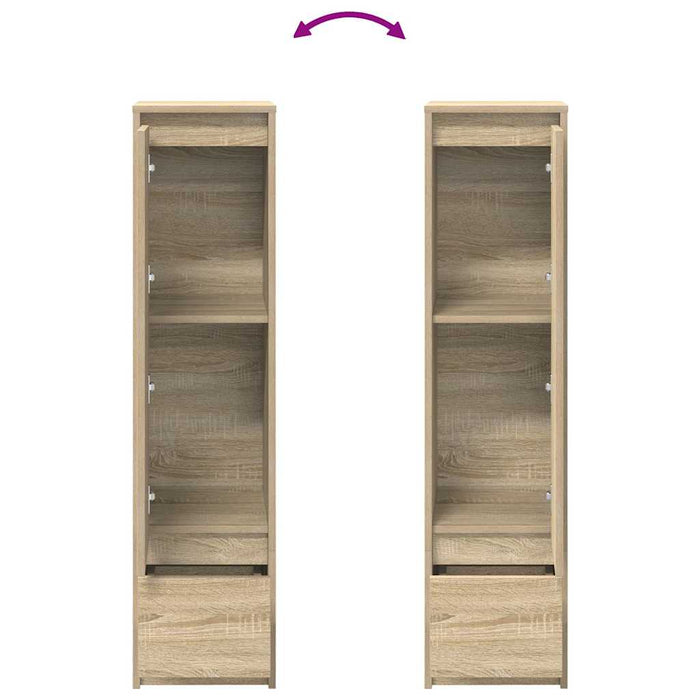 Tablou Stejar Sonoma 29,5x34x119,5 cm Lemn prelucrat - WALTI WALTI