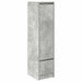 Dulapuri gri beton 29,5x34x119,5 cm Lemn prelucrat - WALTI WALTI