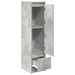 Dulapuri gri beton 29,5x34x119,5 cm Lemn prelucrat - WALTI WALTI