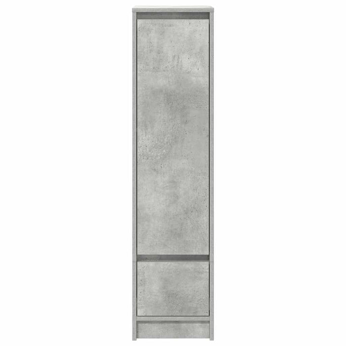 Dulapuri gri beton 29,5x34x119,5 cm Lemn prelucrat - WALTI WALTI