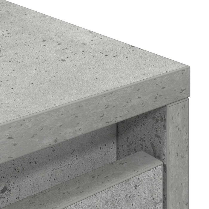 Dulapuri gri beton 29,5x34x119,5 cm Lemn prelucrat - WALTI WALTI