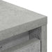 Dulapuri gri beton 29,5x34x119,5 cm Lemn prelucrat - WALTI WALTI