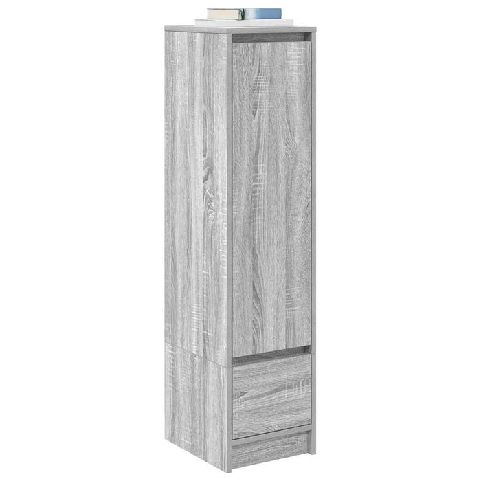 Dulapuri gri Sonoma 29,5x34x119,5 cm Lemn prelucrat - WALTI WALTI