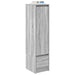 Dulapuri gri Sonoma 29,5x34x119,5 cm Lemn prelucrat - WALTI WALTI