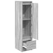 Dulapuri gri Sonoma 29,5x34x119,5 cm Lemn prelucrat - WALTI WALTI