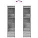 Dulapuri gri Sonoma 29,5x34x119,5 cm Lemn prelucrat - WALTI WALTI