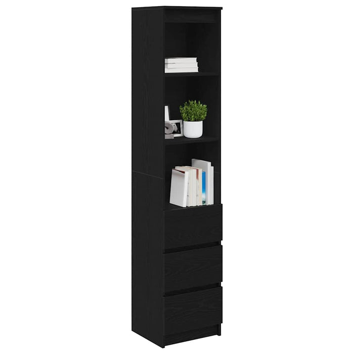 Tablou Stejar negru 37,5x35x180 cm Lemn prelucrat - WALTI WALTI