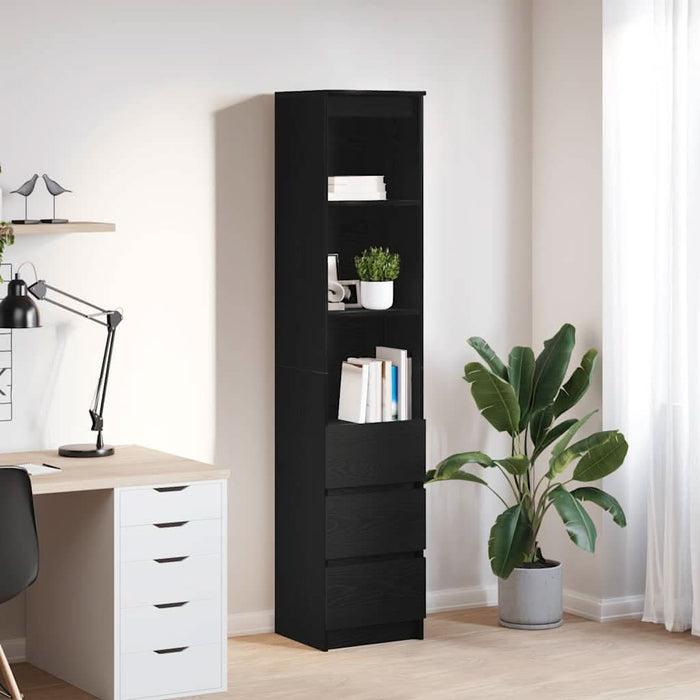 Tablou Stejar negru 37,5x35x180 cm Lemn prelucrat - WALTI WALTI