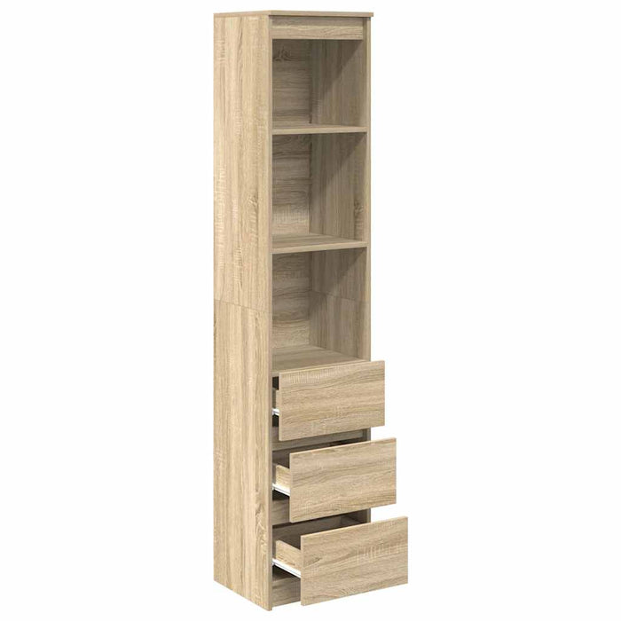 Tablou Stejar Sonoma 37,5x35x180 cm Lemn prelucrat - WALTI WALTI