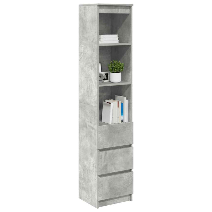 Tablou beton gri 37,5x35x180 cm Lemn prelucrat - WALTI WALTI