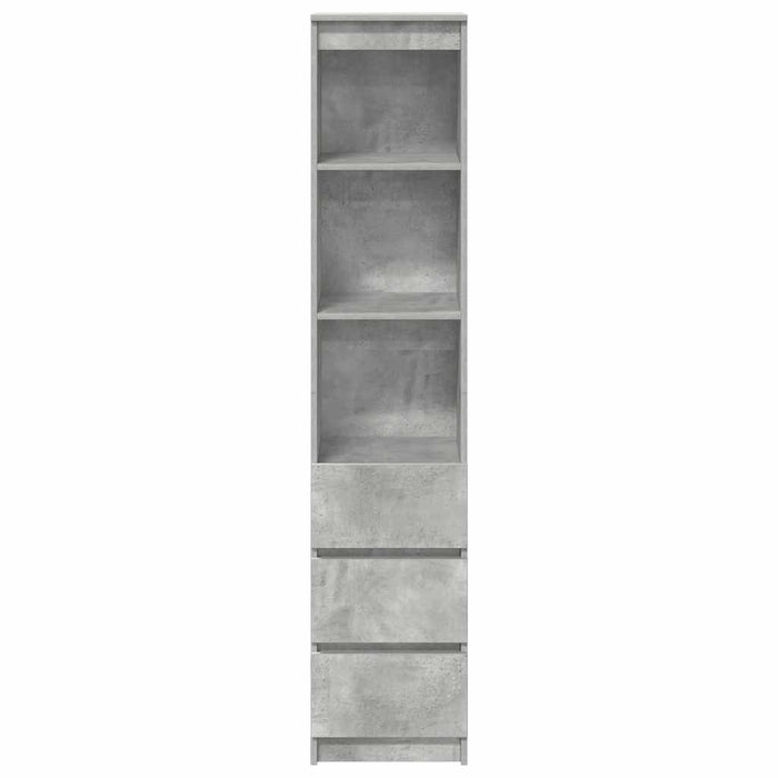 Tablou beton gri 37,5x35x180 cm Lemn prelucrat - WALTI WALTI