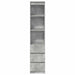 Tablou beton gri 37,5x35x180 cm Lemn prelucrat - WALTI WALTI