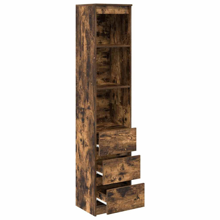 Tablou stejar afumat 37,5x35x180 cm Lemn prelucrat - WALTI WALTI