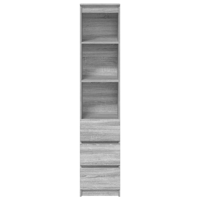 Dulapuri gri Sonoma 37,5x35x180 cm Lemn prelucrat - WALTI WALTI