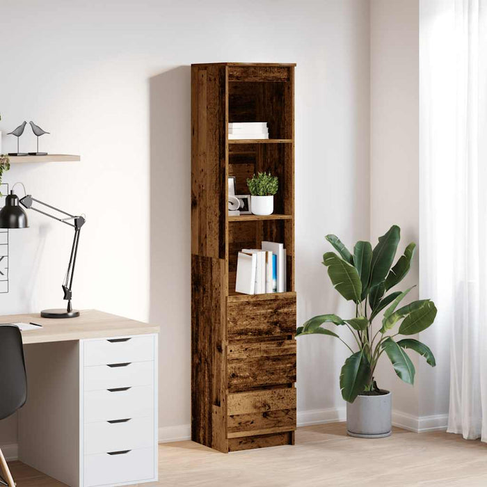 Dulapuri din lemn vechi 37,5x35x180 cm lemn prelucrat - WALTI WALTI