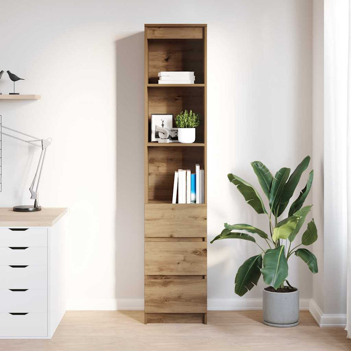 Tablou din Stejar Artizanal 37,5x35x180 cm Lemn prelucrat - WALTI WALTI