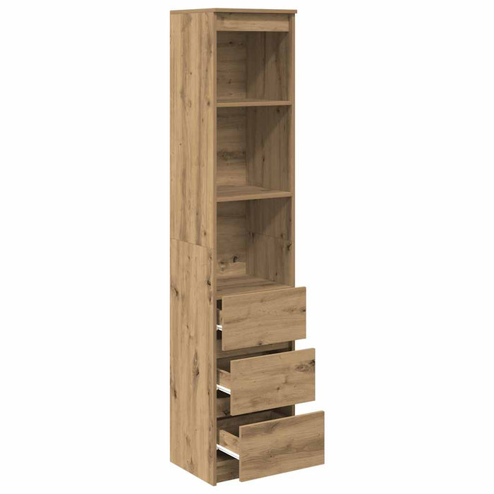 Tablou din Stejar Artizanal 37,5x35x180 cm Lemn prelucrat - WALTI WALTI