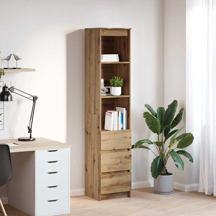 Tablou din Stejar Artizanal 37,5x35x180 cm Lemn prelucrat - WALTI WALTI