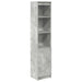 Tablou beton gri 37,5x35x180 cm Lemn prelucrat - WALTI WALTI