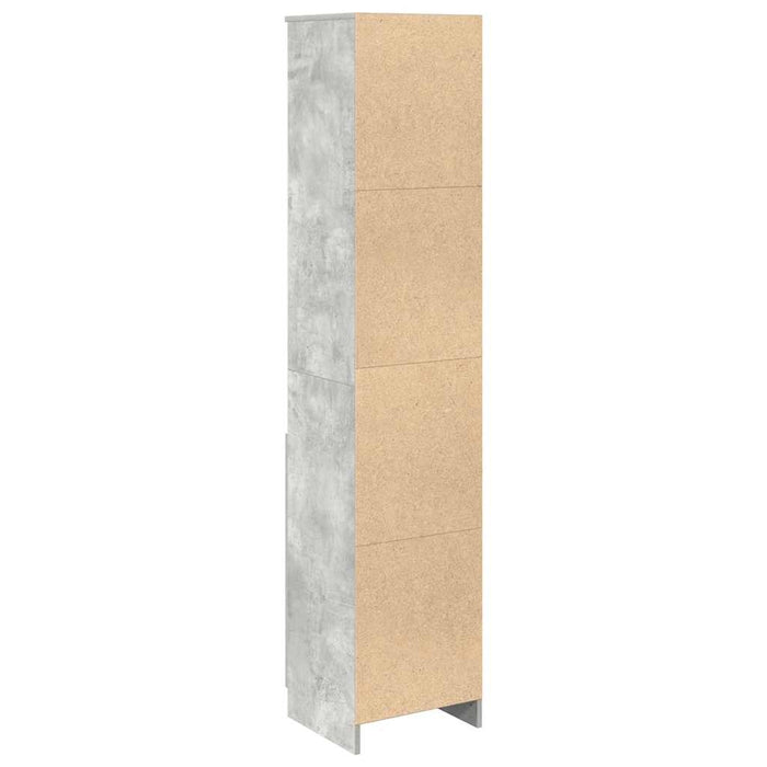 Tablou beton gri 37,5x35x180 cm Lemn prelucrat - WALTI WALTI