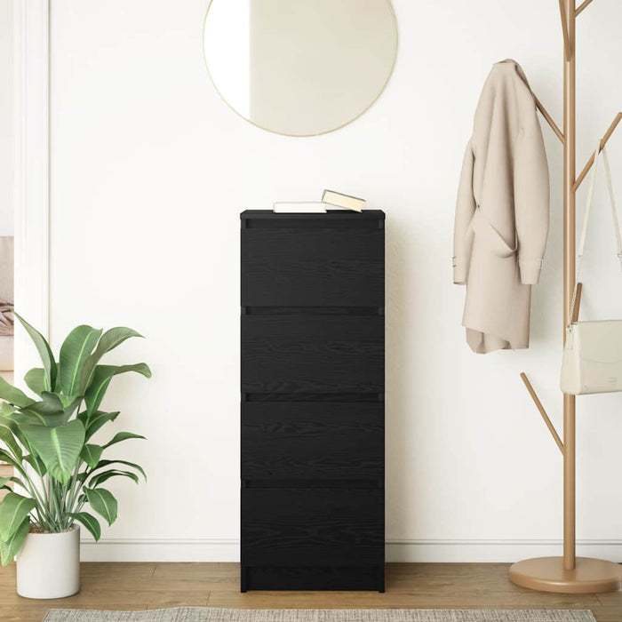 Bufetă Stejar negru 37,5x35x99 cm Lemn prelucrat - WALTI WALTI