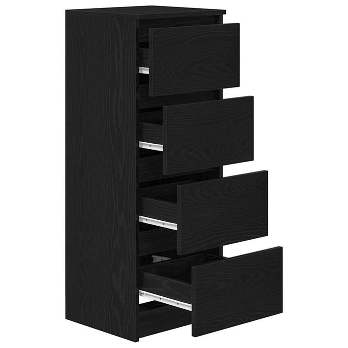 Bufetă Stejar negru 37,5x35x99 cm Lemn prelucrat - WALTI WALTI